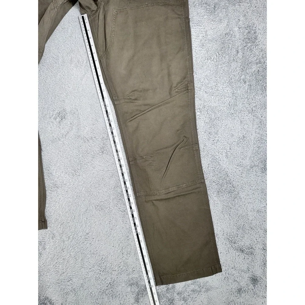 Carhartt BN2802-M 36x36 Relax Rugged Flex Double Front Utility Pants Umber Brown